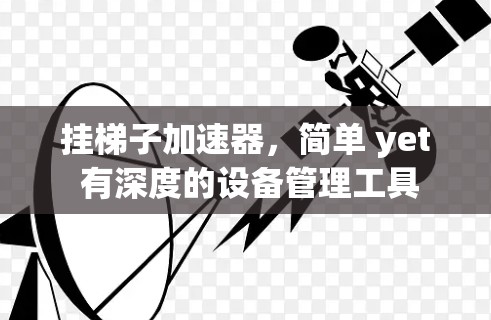 挂梯子加速器，简单 yet 有深度的设备管理工具