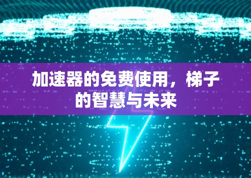 加速器的免费使用，梯子的智慧与未来