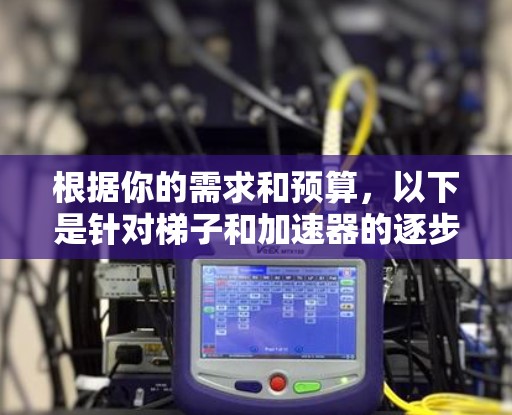 根据你的需求和预算，以下是针对梯子和加速器的逐步分析和建议