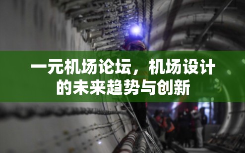 一元机场论坛，机场设计的未来趋势与创新