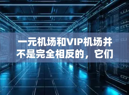 一元机场和VIP机场并不是完全相反的，它们在定位和功能上有所不同。以下是详细的对比和解释