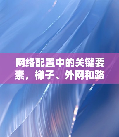 网络配置中的关键要素,梯子、外网和路由器 网络配置中的关键要素,梯子、外网和路由器