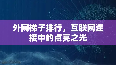 外网梯子排行，互联网连接中的点亮之光