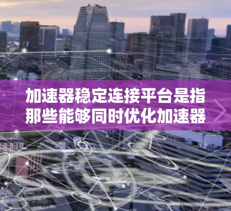加速器稳定连接平台是指那些能够同时优化加速器和提供稳定连接功能的平台，适用于提升游戏性能和确保稳定运行。以下是对这些平台的详细介绍