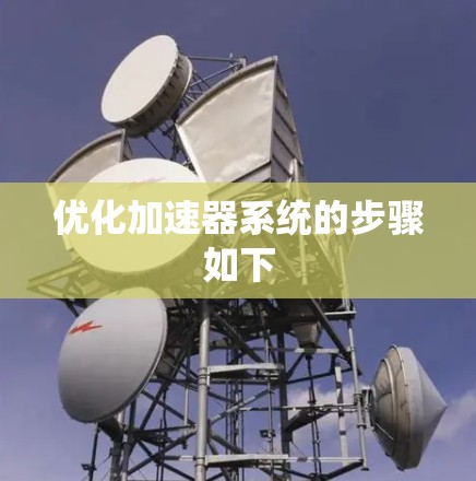 优化加速器系统的步骤如下