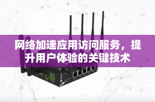 网络加速应用访问服务，提升用户体验的关键技术