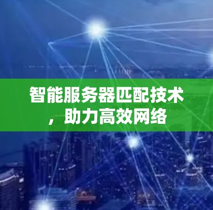 智能服务器匹配技术，助力高效网络