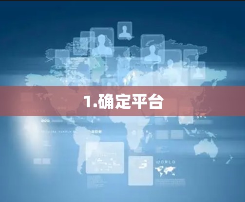 1.确定平台