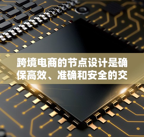 跨境电商的节点设计是确保高效、准确和安全的交易流程的关键部分。以下是对跨境电商节点的详细总结 跨境电商的节点设计是确保高效、准确和安全的交易流程的关键部分。以下是对跨境电商节点的详细总结
