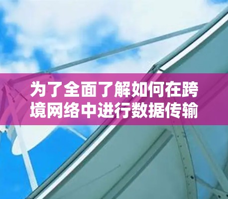 为了全面了解如何在跨境网络中进行数据传输的测速，我们可以按照以下步骤进行操作和分析