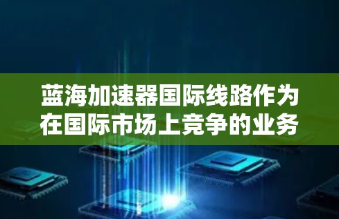 蓝海加速器国际线路作为在国际市场上竞争的业务模式，主要涉及提供网络优化和加速服务。以下是对这个领域的详细分析